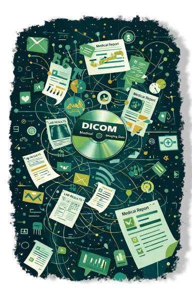 Raw medical reports and files