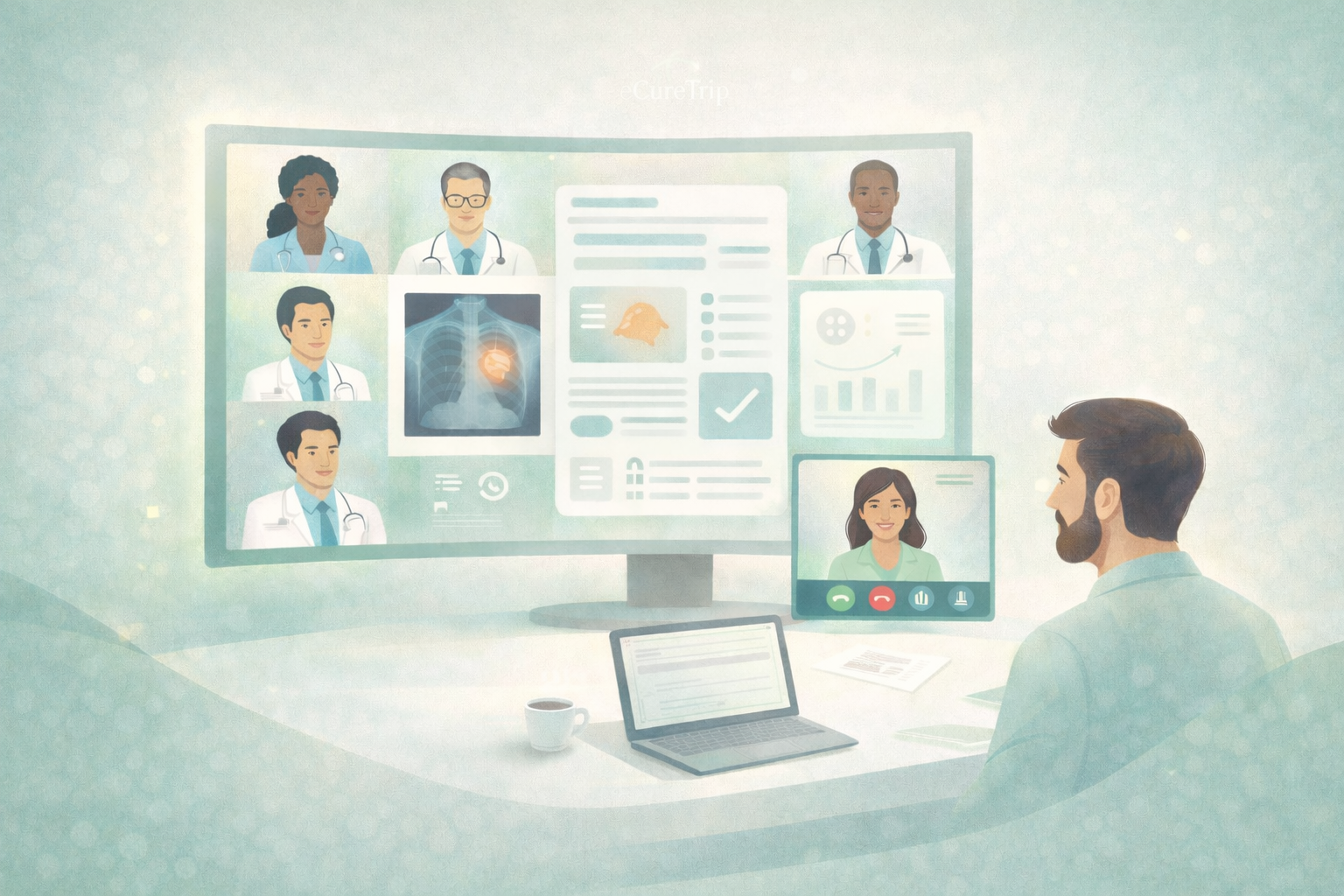 Virtual Tumor Board in Action - Global team collaboration